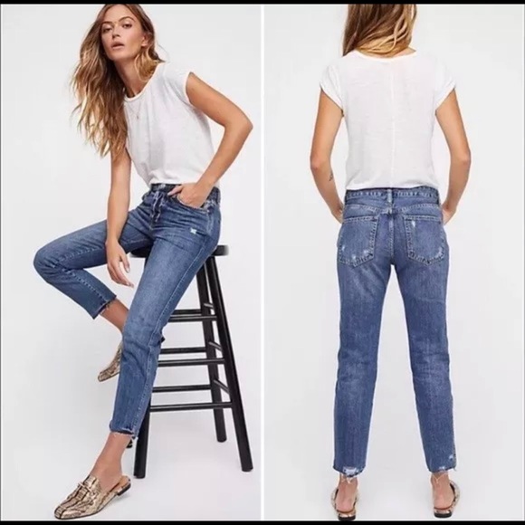 Free People Denim - Free People | Slim Fit Boyfriend Jeans 29
